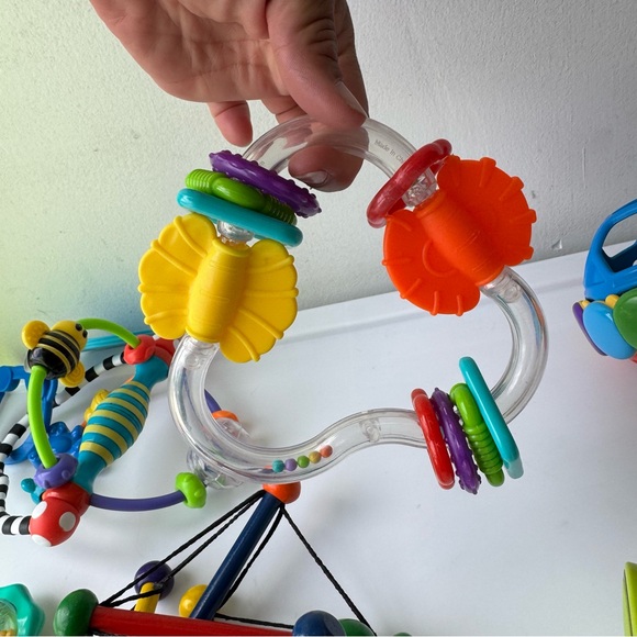Baby toy lot rattles teethers sensory infant - Picture 7 of 7